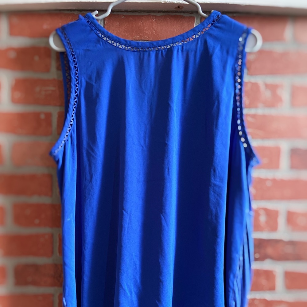 Royal Blue Loft Blouse XL